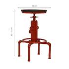 Banqueta Industrial Comodoro Vermelha