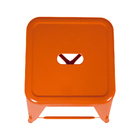 Banqueta Industrial Large Laranja Mor