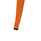 Banqueta Industrial Large Laranja Mor