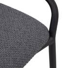 Banqueta Industrial Linx Média Com Assento Estofado Tecido:li