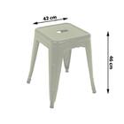 Banqueta Industrial Mor Small