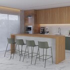 Banqueta Ipanema Alta - Verde Aloe