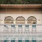 Banqueta Ipanema Média - Azul