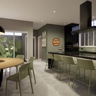 Banqueta Ipanema Média - Verde Aloe