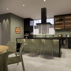 Banqueta Ipanema Média - Verde Aloe