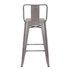 Banqueta Iron Cinza 91 Cm