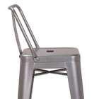 Banqueta Iron Cinza 91 Cm