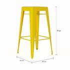 Banqueta Iron Stool Amarela
