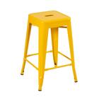 Banqueta Iron Tolix - 61 Cm - Industrial - Aço - Vintage - Am