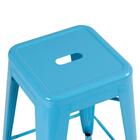 Banqueta Iron Tolix - 61 Cm - Industrial - Aço - Vintage - Az