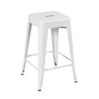 Banqueta Iron Tolix - 61 Cm - Industrial - Aço - Vintage - Br