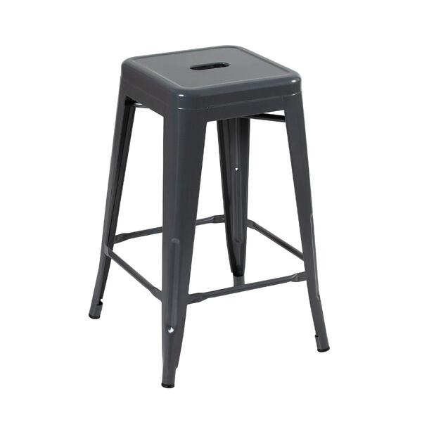 Banqueta Iron Tolix - 61 Cm - Industrial - Aço - Vintage - Ci