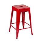 Banqueta Iron Tolix - 61 Cm - Industrial - Aço - Vintage - Ve