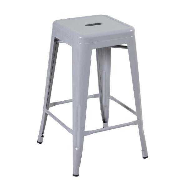 Banqueta Iron Tolix - 66 Cm - Industrial - Aço - Vintage - Ci