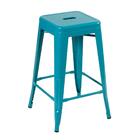 Banqueta Iron Tolix - 66 Cm - Industrial - Aço - Vintage - Tu