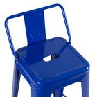 Banqueta Iron Tolix Com Encosto - 65 Cm - Industrial - Aço -