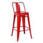 Banqueta Iron Vermelha 91 Cm