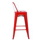 Banqueta Iron Vermelha 91 Cm