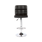 Banqueta Istambul Assento Em Couro Ecológico E Base Cromada F