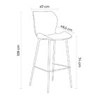 Banqueta Itajaí   Preto