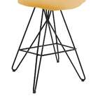 Banqueta Jacobsen Linho Amarela