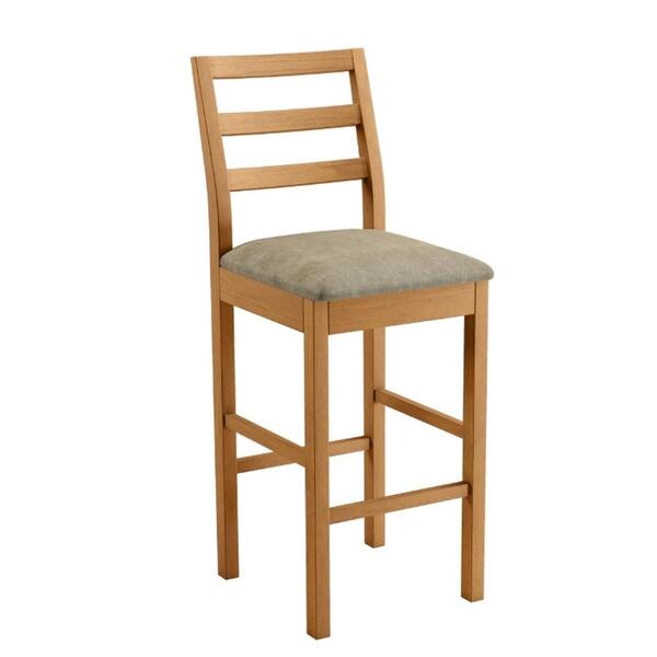 Banqueta Jade 02 Madeira Maciça Jcm Veludo Bege