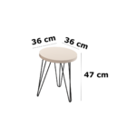 Banqueta Jb 8081 Pérola - Jb Bechara