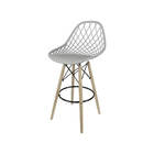 Banqueta Kaila - Cinza