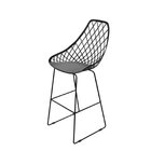 Banqueta Kaila Quad Empório  Preto