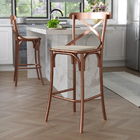 Banqueta Katrina Em Aço Cobre