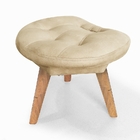 Banqueta Katy Bege/Hannover – Potente Móveis