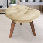 Banqueta Katy Bege/Hannover – Potente Móveis