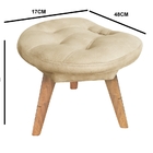 Banqueta Katy Bege/Hannover – Potente Móveis