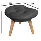 Banqueta Katy Preto/Hannover – Potente Móveis