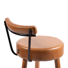 Banqueta Lara Courino Caramelo - Sallar Home