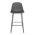 Banqueta Leme Cinza Escuro