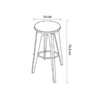 Banqueta Linhares   Preto