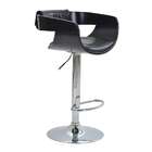 Banqueta Londrina Disco Pu Preta Brilho