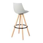 Banqueta Lorena Cinza