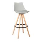 Banqueta Lorena Cinza