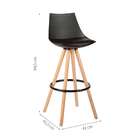 Banqueta Lorena Ii Preta