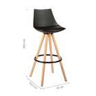 Banqueta Lorena Ii Preta