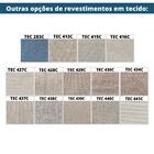 Banqueta Los Ozki Madeira Eucalipto Cedro Tecido 283c Corda R