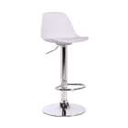 Banqueta Luisa Giratória Branca