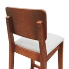 Banqueta Lyon Madeira Maciça Com 68cm Altura Encosto Anatômic