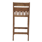 Banqueta Madeira Alta 97x40cm Verona Marrom Butzke