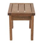 Banqueta Madeira Baixa Mestra 37x50cm Marrom Butzke