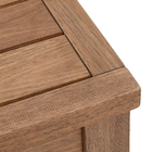 Banqueta Madeira Baixa Mestra 37x50cm Marrom Butzke