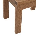 Banqueta Madeira Baixa Mestra 37x50cm Marrom Butzke