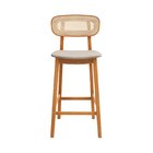 Banqueta Madeira Maciça Liz Cabecasa Madeiraoriginals Mel/beg